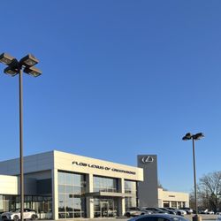 Flow Lexus of Greensboro - Front of Dealer, service center is to the right hand side.