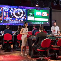 Century Mile Racetrack and Casino - Experience a fun new way to game in our REPLAY Arena, featuring electronic roulette, baccarat, blackjack, and more!