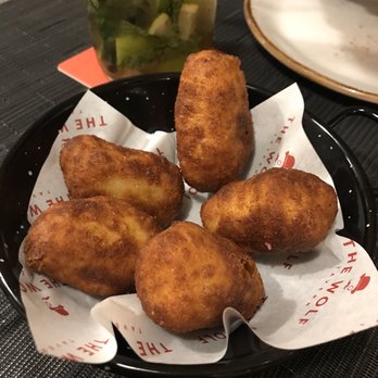 The Wolf Tavern - Iberico ham croquettas - Spanish Near Me - Barcelona, B The Wolf Tavern - Iberico ham croquettas - Spanish Near Me - Barcelona, B