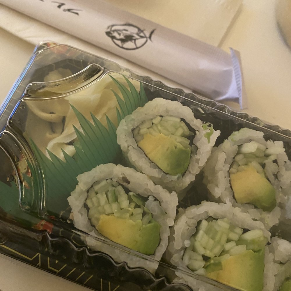 Junko Sushi - Fly on sushi container still closed - Japanese Near Me - Astoria, New York