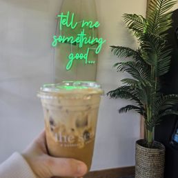 Banana foster latte