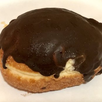 Hamadaya Bakery - Boston cream donut!! Crispy chocolate topping. Delicious custard inside. - Bakeries Near Me - Torrance, California Hamadaya Bakery - Boston cream donut!! Crispy chocolate topping. Delicious custard inside. - Bakeries Near Me - Torrance, California