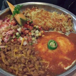 Monterey Skillet Breakfast - Peg's Glorified Huevos Ranchero ($8.50)