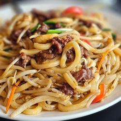Mr Dragon Noodle House - Beef pepper udon