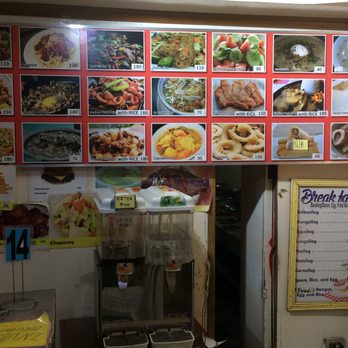IBR - Menu - Filipino Near Me - El Nido, PLW
