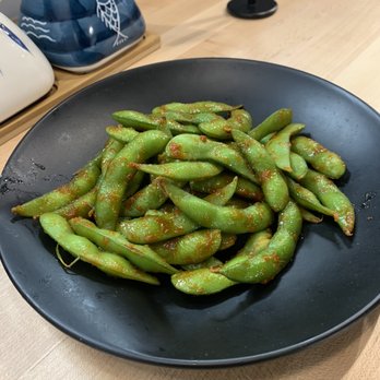 Rockin' Ramen - Spicy garlic edamame - Ramen Near Me - Temple, Texas Rockin' Ramen - Spicy garlic edamame - Ramen Near Me - Temple, Texas