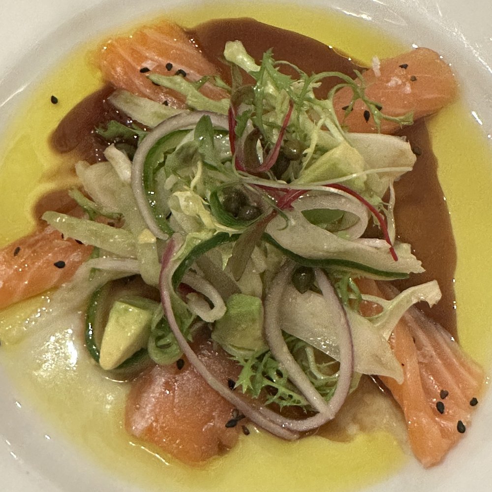 Kellari Taverna - Salmon Appetizer - Greek Near Me - New York, New York Kellari Taverna - Salmon Appetizer - Greek Near Me - New York, New York