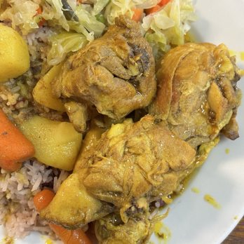 A&D Jamaican - Small Curry Chicken - New American Near Me - Rapid City, South Dakota