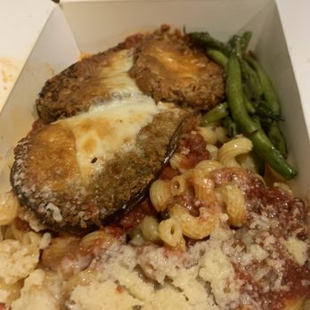 Mezzo Italiano - CoVID Takeout: Eggplant Parmesan 4.88898 stars! - Italian Near Me - Cambria, California