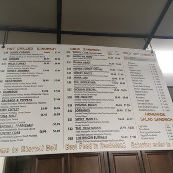 Eternal Deli - Menu - Delis Near Me - Hempstead, New York