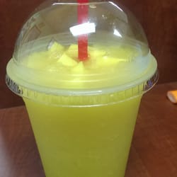 Monze Farmers Market - Mango smotthie yummy better than jamba juice