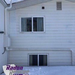 Radon Rescue 911 - Exterior view of vent piping