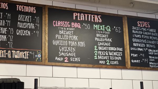 Menu photo 6 Caldwell County Mexi-Q Gilbert, AZ