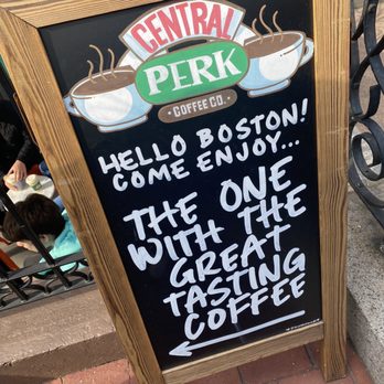 Central Perk Cafe - Coffee & Tea Near Me - Boston, Massachusetts
