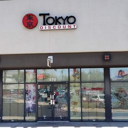 Exterior outside entrance of Tokyo Discount - Las Vegas, Nevada Exterior outside entrance of Tokyo Discount - Las Vegas, Nevada