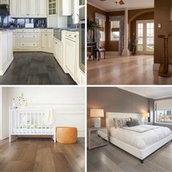 The Carpet Mill - Room scenes featuring our hardwood flooring with ArmorMax finish