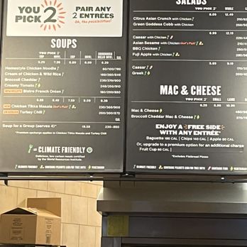 Panera Bread - Menu 1 of 3 [as of 9 January 2023] - Sandwiches Near Me - Akron, Ohio