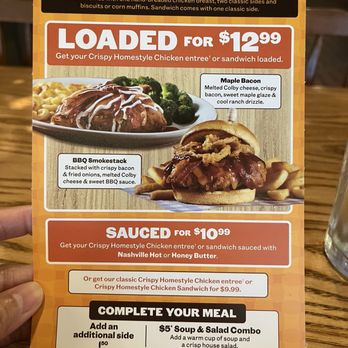 Cracker Barrel Old Country Store - Seasonal specials - American Near Me - Troy, Illinois
