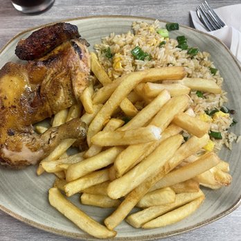 El Pollo Inka - Carson - 1/2 chicken/l fried rice / french fries - Peruvian Near Me - Carson, California