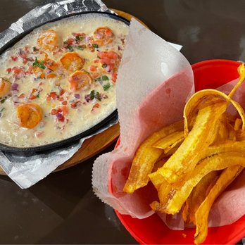 El Cilantro - Shrimp queso fundido - Mexican Near Me - Petoskey, Michigan
