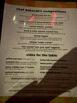 Menu photo 8 Island Prime San Diego, CA Menu photo 8 Island Prime San Diego, CA