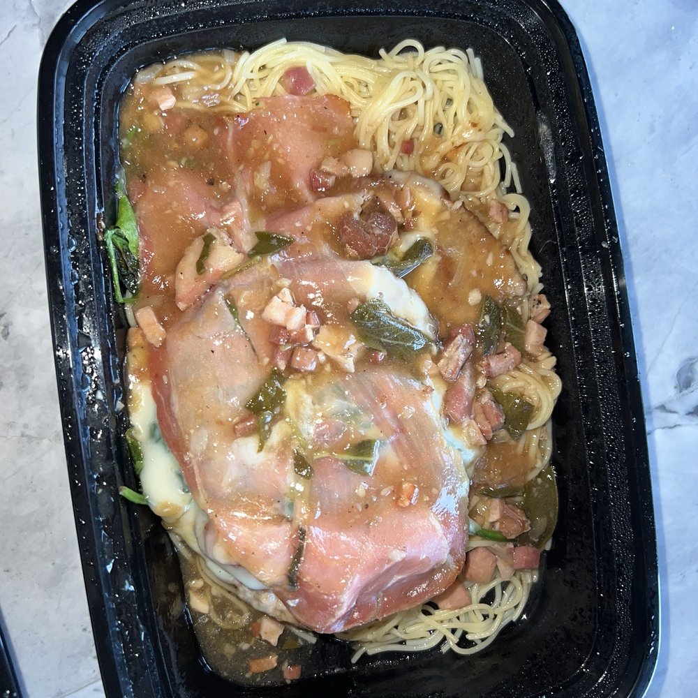 Veal saltimbocca