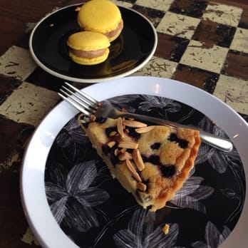 New Wave Coffee - Banana chocolate macarons $1.85 each, almondine $4.50 - Coffee & Tea Near Me - Chicago, Illinois