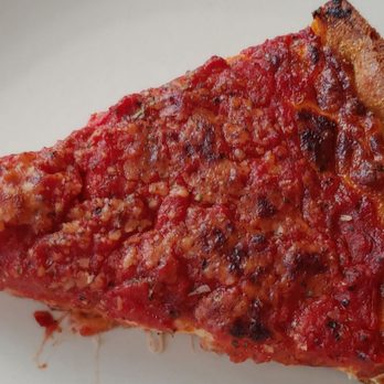 Blue Line Pizza - Chicago style deep dish pizza - top view - Pizza Near Me - Burlingame, California Blue Line Pizza - Chicago style deep dish pizza - top view - Pizza Near Me - Burlingame, California