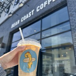 iced latte with oat milk