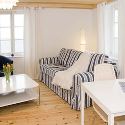 Seaside - Appartements Rügen Light Blue - Ferienwohnung Rügen blue white