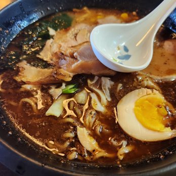 Rockin' Ramen - Black garlic Ramen with charsu pork - Ramen Near Me - Temecula, California