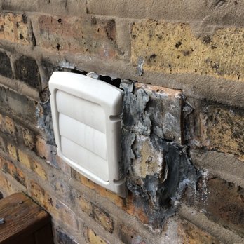 Ugly Ductling - Three months after Ugly Ductling installed a dryer vent. - Air Duct Cleaning Near Me - Chicago, Illinois Ugly Ductling - Three months after Ugly Ductling installed a dryer vent. - Air Duct Cleaning Near Me - Chicago, Illinois
