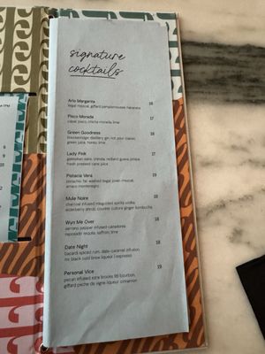 Menu photo 3 Wyn Wyn Miami, FL