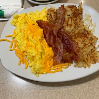 Green Brook Pancake House - Scrambled eggs w/ cheese, hash browns & bacon! 0 stars - American Near Me - Green Brook Township, New Jersey Green Brook Pancake House - Scrambled eggs w/ cheese, hash browns & bacon! 0 stars - American Near Me - Green Brook Township, New Jersey