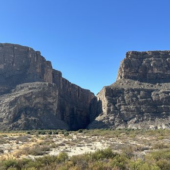 Santa Elena Canyon - View of the canyon from the Santa Elena Canyon Overlook - Local Flavor Near Me - Alpine, Texas