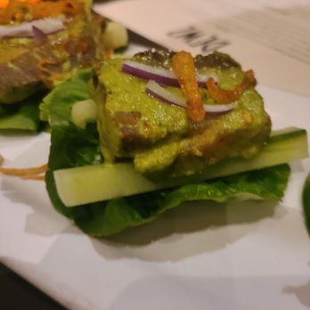 Dewz Restaurant - Pork belly appetizer - New American Near Me - Modesto, California Dewz Restaurant - Pork belly appetizer - New American Near Me - Modesto, California