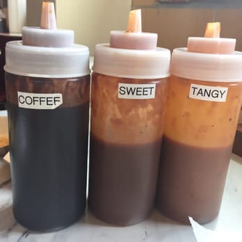 Killen's Barbecue - The sauces, not my fave, but the coffee one is surprisingly good. - Barbeque Near Me - Pearland, Texas
