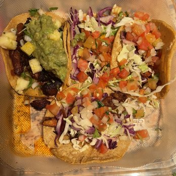 Takos and Beer - Al pastor taco and three tripas tacos (not enough meat on the tripas) - Tacos Near Me - Yuma, Arizona Takos and Beer - Al pastor taco and three tripas tacos (not enough meat on the tripas) - Tacos Near Me - Yuma, Arizona