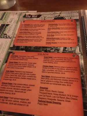 Menu photo 2 Hut Inn Calumet, MI