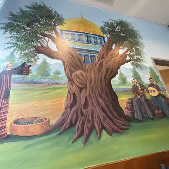 Mediterranean Grill House - Inside mural - Middle Eastern Near Me - Mountain View, California Mediterranean Grill House - Inside mural - Middle Eastern Near Me - Mountain View, California