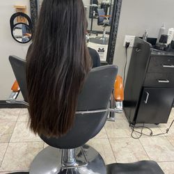 Salon de Cheveux - Before highlights.