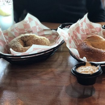 Harpoon Brewery - Parmesan with marinara sauce and regular salted with bacon ranch and garlic butter sauce - Breweries Near Me - Boston, Massachusetts Harpoon Brewery - Parmesan with marinara sauce and regular salted with bacon ranch and garlic butter sauce - Breweries Near Me - Boston, Massachusetts
