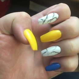 Marble nails. The guy did such a good job. 100% recommend to anyone. Marble nails. The guy did such a good job. 100% recommend to anyone.