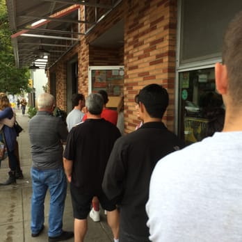 Pine State Biscuits - The aforementioned "dummy long line" - Southern Near Me - Portland, Oregon