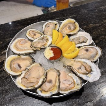 The Palace Station Oyster Bar - Oysters on the Half Shell* - Gulf Oysters - Seafood Near Me - Las Vegas, Nevada