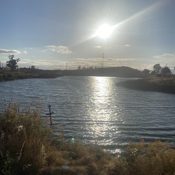 Argyll Motocross Track - Pond at entrance - Race Tracks Near Me - Dixon, California