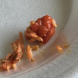 I 80 Speedway Cafe - Most disgusting texture, I have no idea what this was that I bit into
