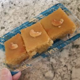 Basbousa. REAL basbousa. Made with semolina, drenched in sugar.