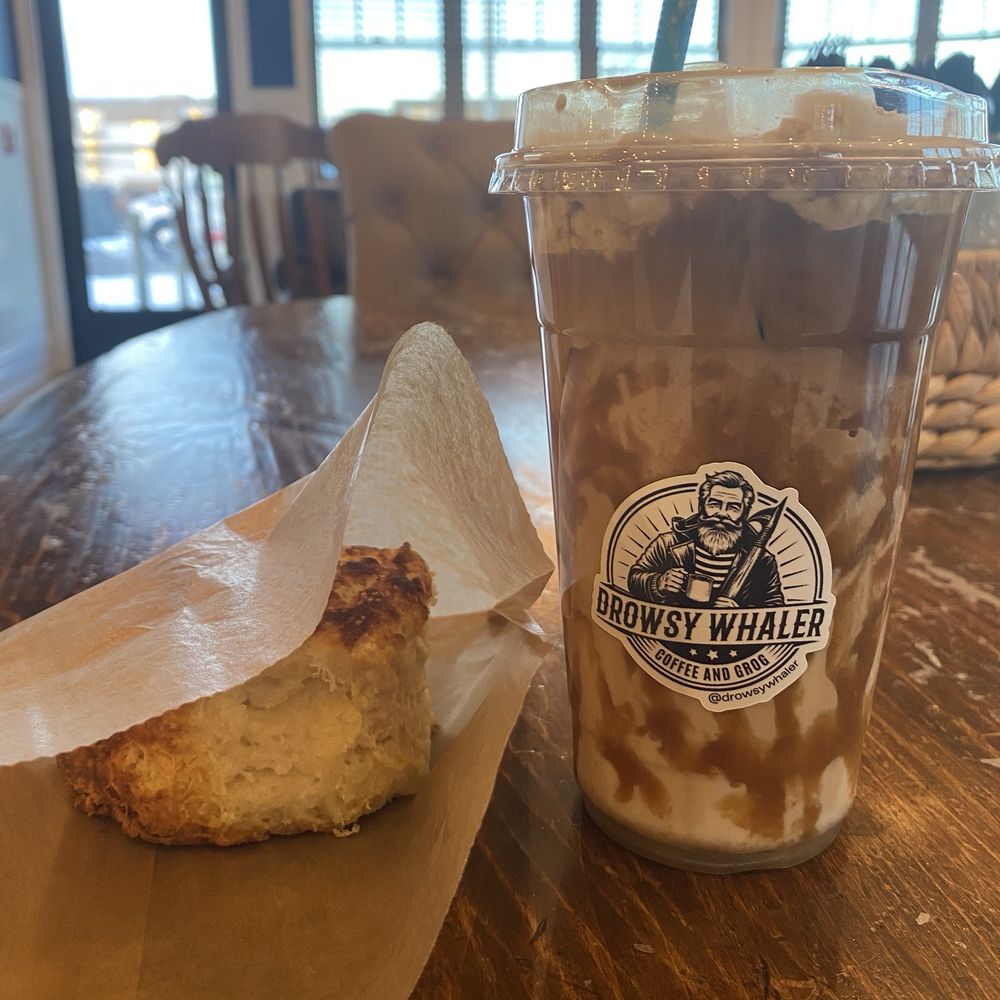 All Hail the King iced coffee and daily fresh biscuits! All Hail the King iced coffee and daily fresh biscuits!