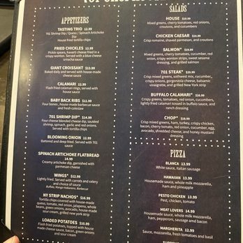 701 Chophouse - Menu - Steakhouses Near Me - Williston, North Dakota
